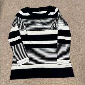 Talbots Striped Knit Top